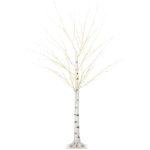 Árbol de luces 22x22x150 cm blanco