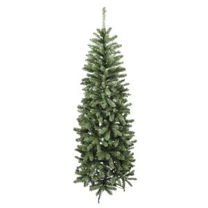 Árbol de Navidad artificial 963 ramas de pvc verde Alt. 210…