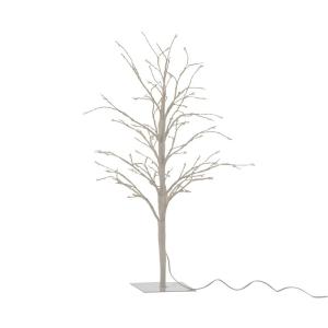 árbol desnudo led metal blanco Alt. 57 cm