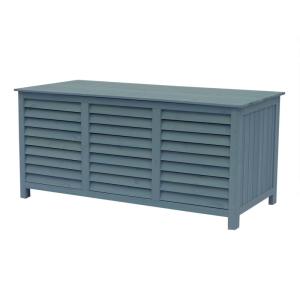 Arcón de jardín  azul 130 x 64 x 60 cm