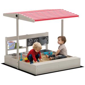 Arenero infantil 114x110x110 cm gris