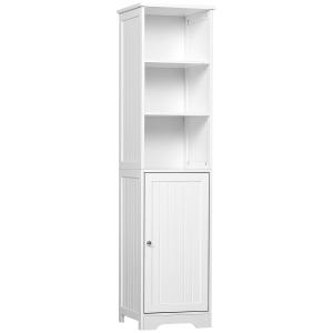 Armario alto de baño 40x38x160cm blanco