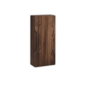 Armario baño alto en mdf roble oscuro