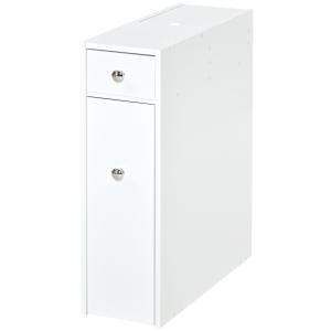 Armario de baño 17x48x58 cm blanco