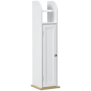 Armario de baño 20x20x80 cm blanco