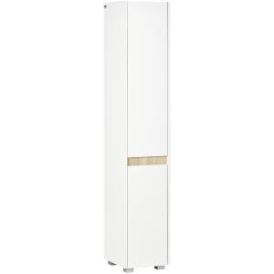 Armario de baño 30x33x165 cm blanco