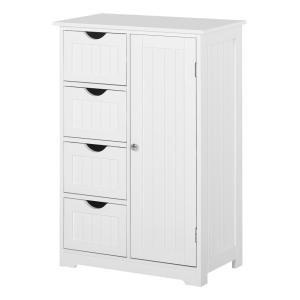 Armario de baño 56x30x83cm blanco