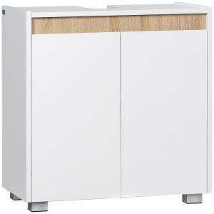 Armario de baño 57x33x60 cm blanco