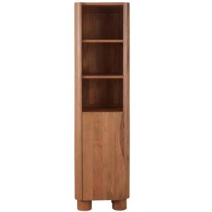 Armario de baño con 1 puerta de madera de mango