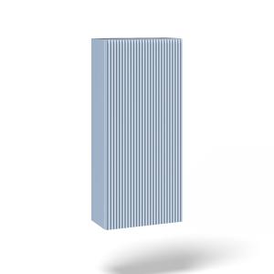 Armario de baño de pared en mdf azul tiffany