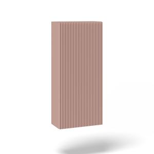 Armario de baño de pared en mdf en rosa empolvado
