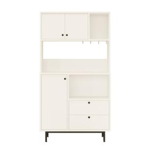 Armario de cocina royce 3 puertas 2 cajones blanco