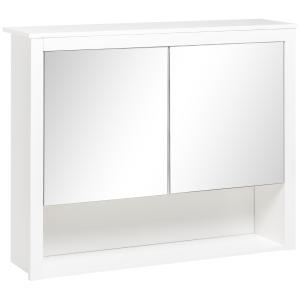 Armario de pared blanco 80 x 20 x 65 cm