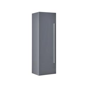 Armario de pared para baño 40 cm gris