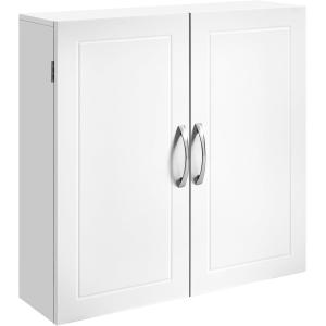 Armario de pared para baño de 30 x 60 x 60 cm de color blan…