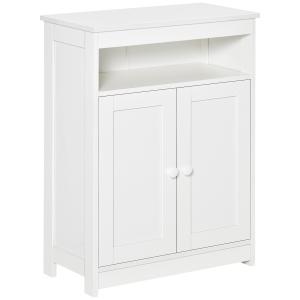 Armario de suelo para baño 60x30x80 cm blanco