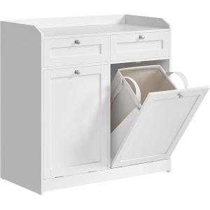 Armario del baño de 40 x 78,9 x 80,2 cm cm de color blanco…