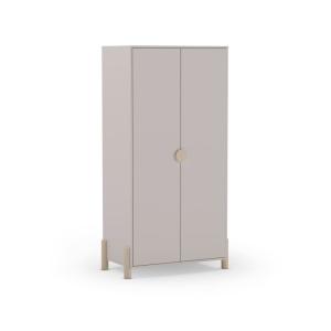 Armario juvenil madera, beige, 92,5 x 180 x 45