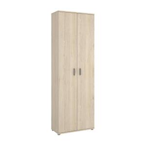 Armario multiusos con 2 puertas efecto madera de roble 61x3…