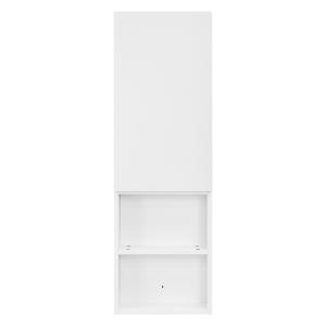 Armario para baño mueble alto blanco 35x110x14,5 cm