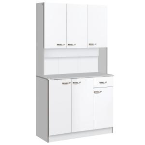 Armario para cocina 101x39x180 cm blanco