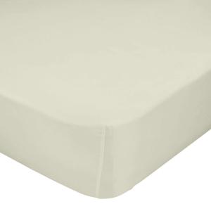 Bajera 100% algodón beige 140x200x32 cm (cama 135/140)