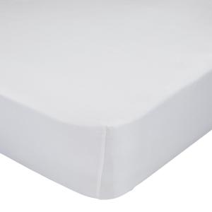 Bajera 100% algodón blanco 70x140x14 cm (maxicuna)