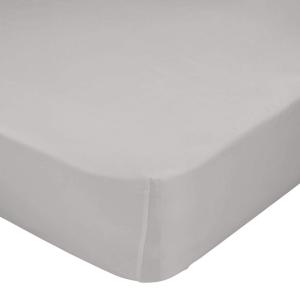 Bajera 100% algodón gris 105x200x32 cm (cama 105)