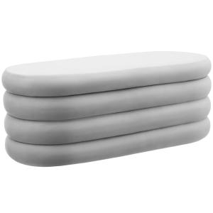 Banco con almacenaje, terciopelo, carga 150 kg, 110 x 45 x…