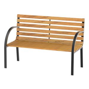 Banco de jardín 122x60x83 cm natural
