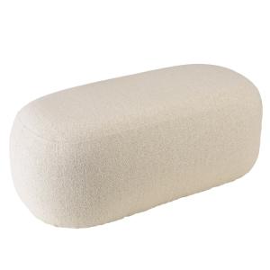 Banco de tejido de rizo pequeño beige