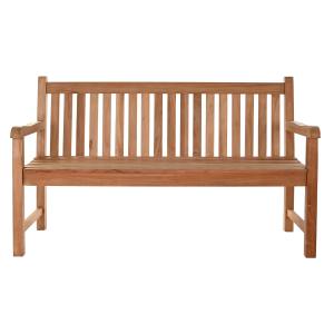 Banco teca natural marron 150x55x90cm