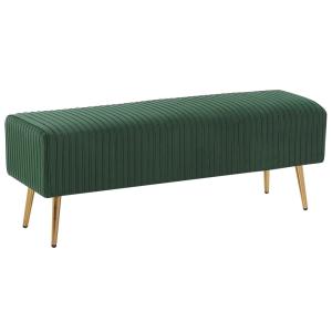 Banco terciopelo verde esmeralda