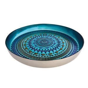 Bandeja azul coachella - 34.5x34.5x4.5cm