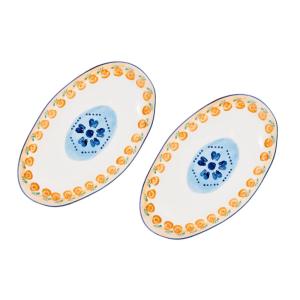 Bandeja de servicio 36,5 x 22cm - 2 piezas - Cítrico