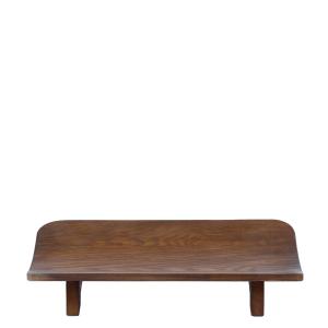 Bandeja decorativa con base marrón L36