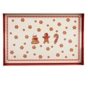 Bandeja navideña para galletas