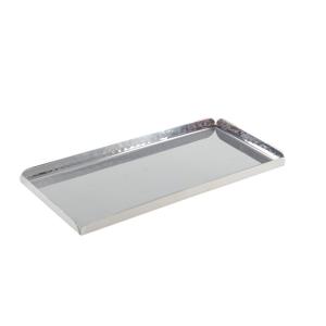Bandeja rectangular martillada con efecto espejo 25.5x11.5x…