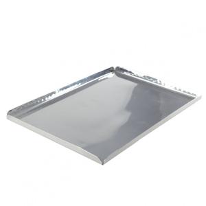 Bandeja rectangular martillada con efecto espejo 30.5x21x1.…