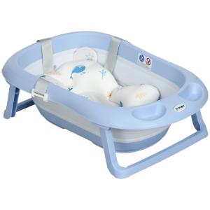 Bañera para bebé 83x48x23.5 cm azul