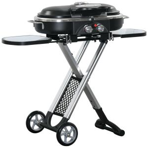 Barbacoa de gas 100x41.6x82.5 cm negro