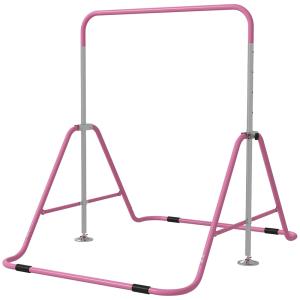 Barra de gimnasia 154x106.2x128.5 cm rosa