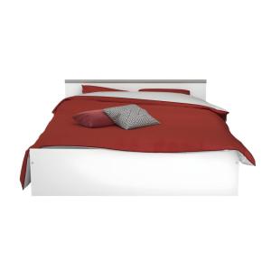 Base de cama melamina blanco 140 x 190 cm