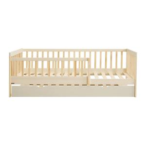 Base de cama pino beige 90 x 190 cm