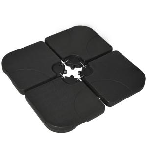 Base de sombrilla 104x104x7.5 cm negro