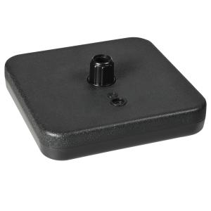 Base de sombrilla 38x38x12 cm negro