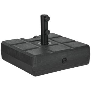 Base de sombrilla 49x49x36.5 cm negro