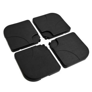 Base de sombrilla 50x50x7.5 cm negro