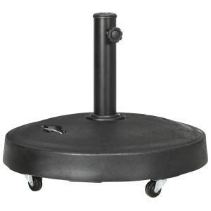 Base de sombrilla negro 53 x 53 x 41 cm