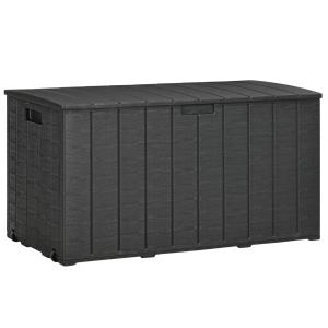 Baúl de almacenamiento color negro 122.4 x 62 x 64.5 cm